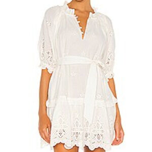 Cleobella Nevah Mini Dress in White